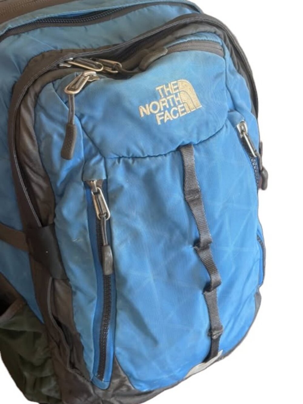 The North Face Surge II Laptop Backpack 32L Blue Commuter School Travel Pack